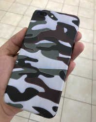 Apple iPhone SE 2022 HEPTEKİLETİŞİM 5D Desenli Sticker Kaplama