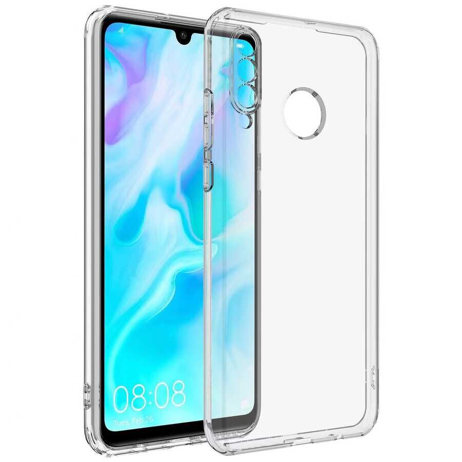 Huawei P30 Lite Kılıf HEPTEKİLETİŞİM Kamera Korumalı Süper Silikon Kapak