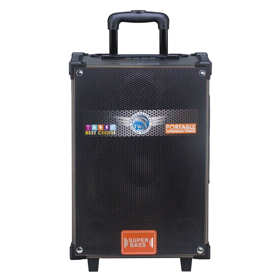 HEPTEKİLETİŞİM LT-910 Dijital LED Göstergeli FM Radyolu Mikrofonlu Gitar Girişli TWS 10 inç Stereo Bass Kablosuz Karaoke Hoparlör