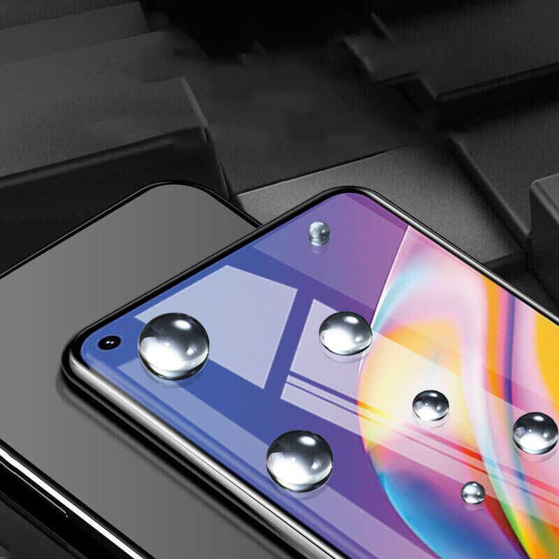 Oppo A96 4G HEPTEKİLETİŞİM Maxi Glass Temperli Cam Ekran Koruyucu
