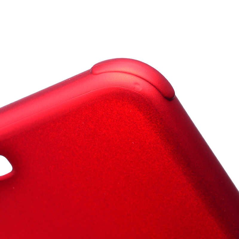 Huawei Y7 2018 Sililkon Mat Soft Yüzeyli Kapak (NEVA) Gold