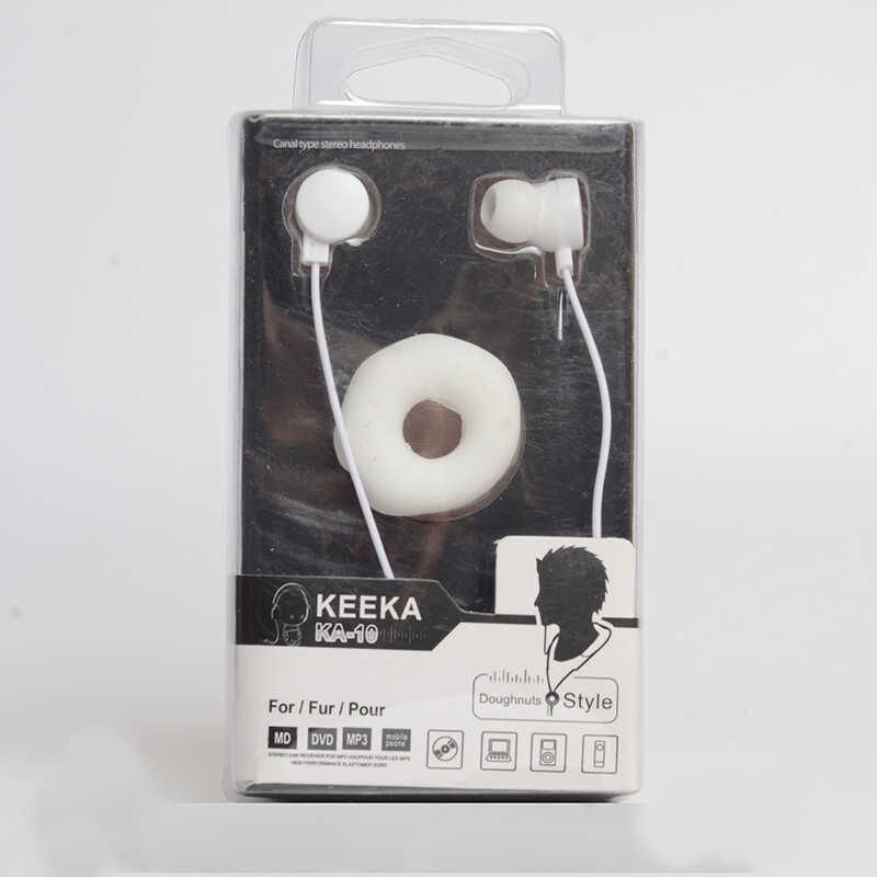 Yüksek Kalite ve Ses Performanslı Kulaklık (KEEKA K-10 3.5mm Kulaklık) Beyaz