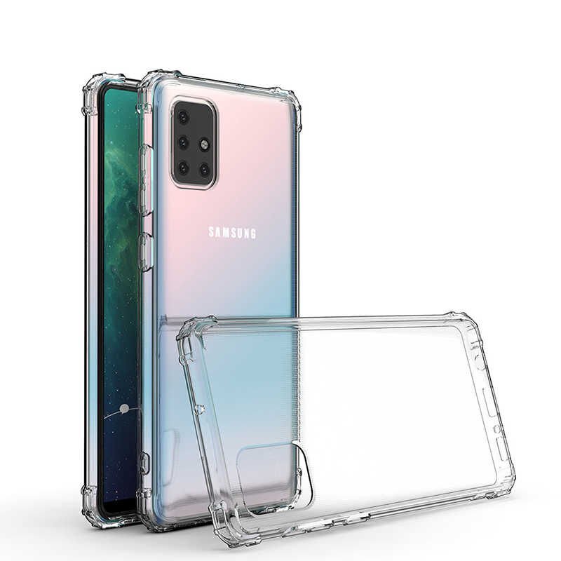 Samsung Galaxy A51 Kılıf HEPTEKİLETİŞİM Nitro Anti Shock Silikon