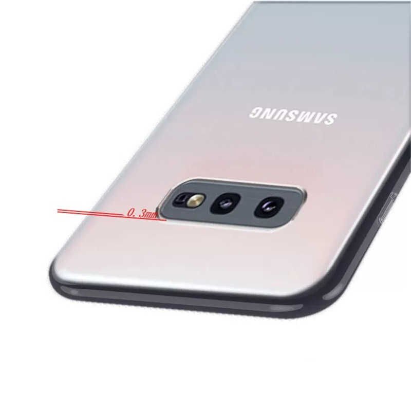 Samsung Galaxy S10E Kılıf HEPTEKİLETİŞİM Süper Silikon Kapak
