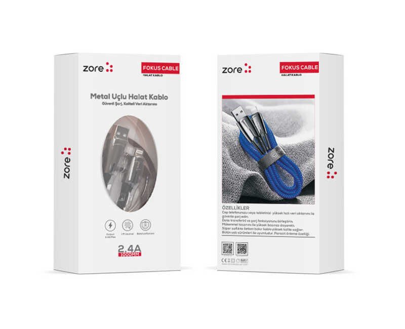 Lightning Focus Usb Kablo Kırmızı