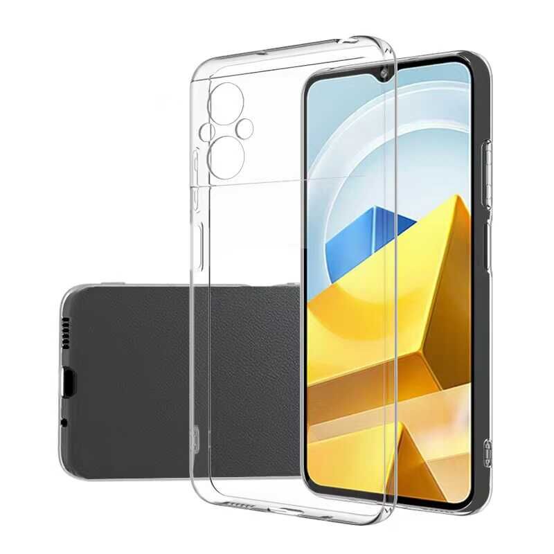 Xiaomi Poco M5 Kılıf HEPTEKİLETİŞİM Süper Silikon Kapak