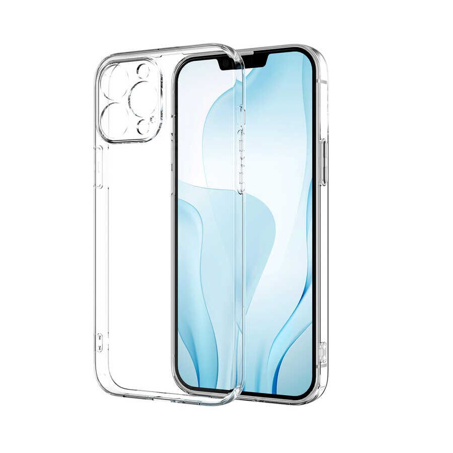 Apple iPhone 13 Pro Max Kılıf HEPTEKİLETİŞİM Kamera Korumalı Süper Silikon Kapak