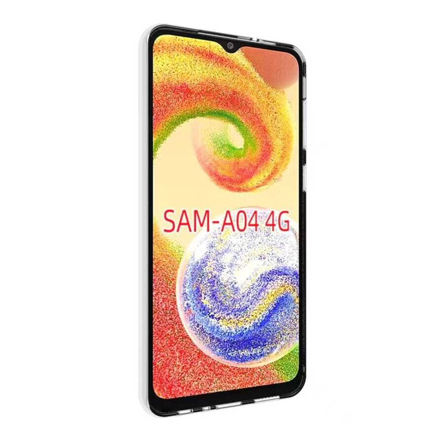 Samsung Galaxy A04 Kılıf HEPTEKİLETİŞİM Süper Silikon Kapak