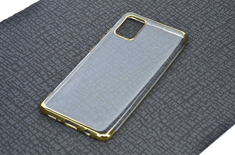 Samsung Galaxy A71 Kılıf HEPTEKİLETİŞİM Dört Köşeli Lazer Silikon Kapak