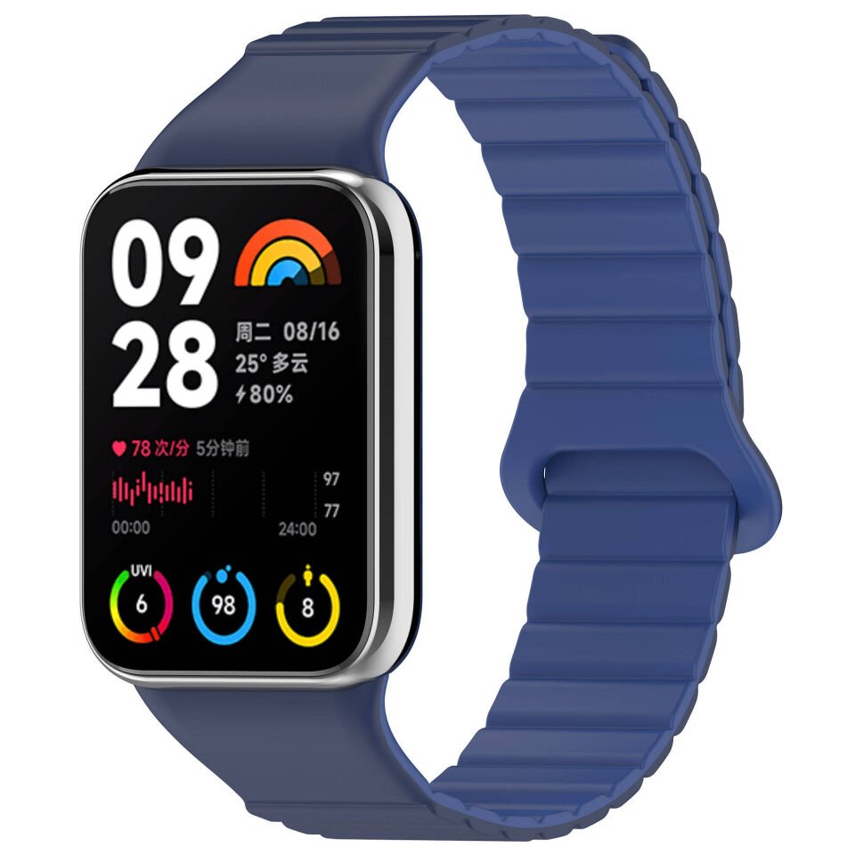 Xiaomi Mi Band 8 Pro Silikon Kordon HEPTEKİLETİŞİM KRD-105 Strap Kayış