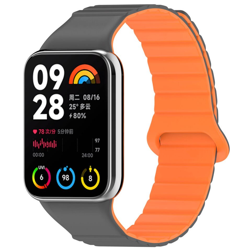 Xiaomi Mi Band 8 Pro Silikon Kordon HEPTEKİLETİŞİM KRD-105 Strap Kayış