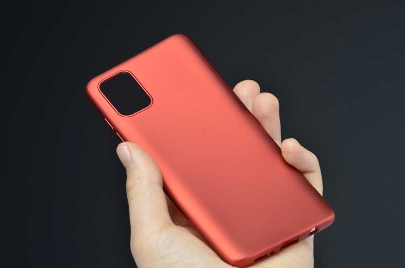 Samsung Galaxy A71 Kılıf HEPTEKİLETİŞİM Premier Silikon Kapak