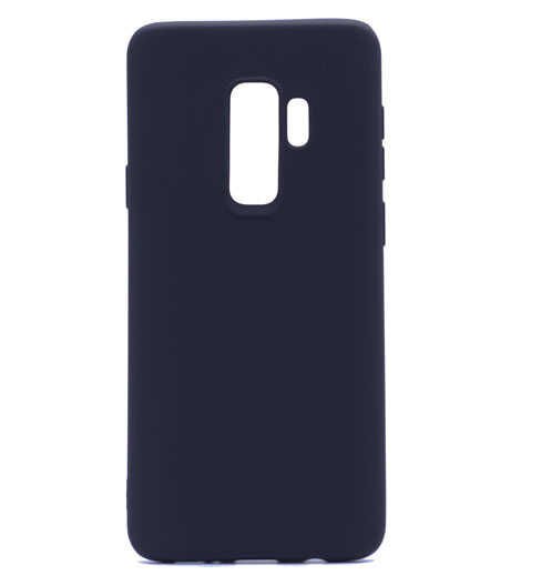 Samsung Galaxy S9 Kılıf Yumuşak Dokulu Soft Esnek İnce Mat Renkli Silikon Kapak (PREMİER) Mavi