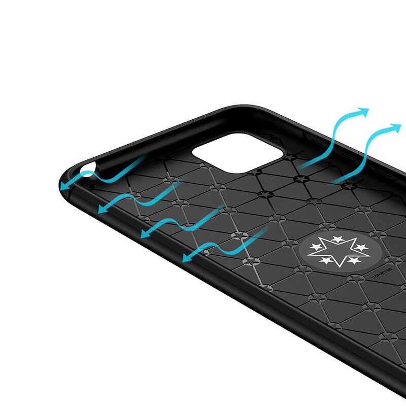Huawei Y5P Kılıf Kamera Çıkıntılı Renkli Yüzüklü Standlı Mıknatıslı Kapak (RAVEL) Siyah
