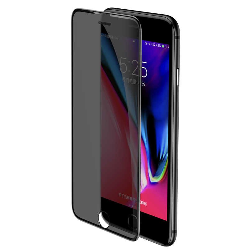 Apple iPhone 7 HEPTEKİLETİŞİM Anti-Dust Privacy Temperli Ekran Koruyucu