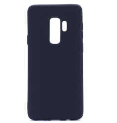 Samsung Galaxy S9 Kılıf Yumuşak Dokulu Soft Esnek İnce Mat Renkli Silikon Kapak (PREMİER) Mor