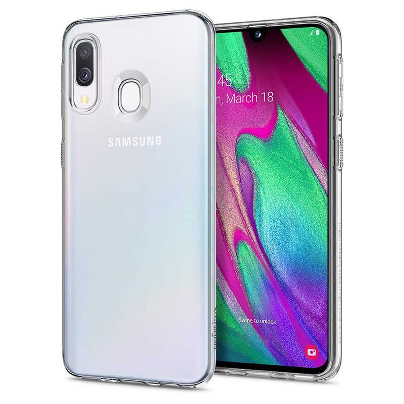 Samsung Galaxy A40 Kılıf HEPTEKİLETİŞİM Süper Silikon Kapak