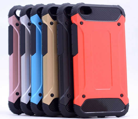 Xiaomi Mi 5 Kılıf Armor Köşe Korumalı Çift Katman Tank Zırh Kapak (CRASH) Gri