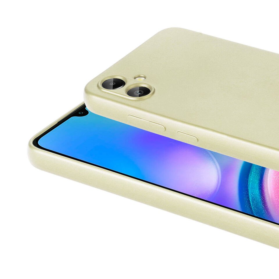 Samsung Galaxy A05 Kılıf Yumuşak Dokulu Soft İnce Mat Silikon Kapak (PREMİER) Siyah