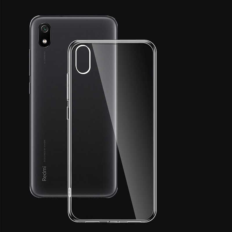 Xiaomi Redmi 7A Kılıf HEPTEKİLETİŞİM Süper Silikon Kapak