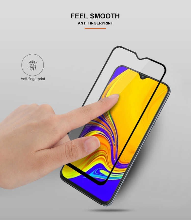 Samsung Galaxy M20 HEPTEKİLETİŞİM Kenarları Kırılmaya Dayanıklı Cam Ekran Koruyucu