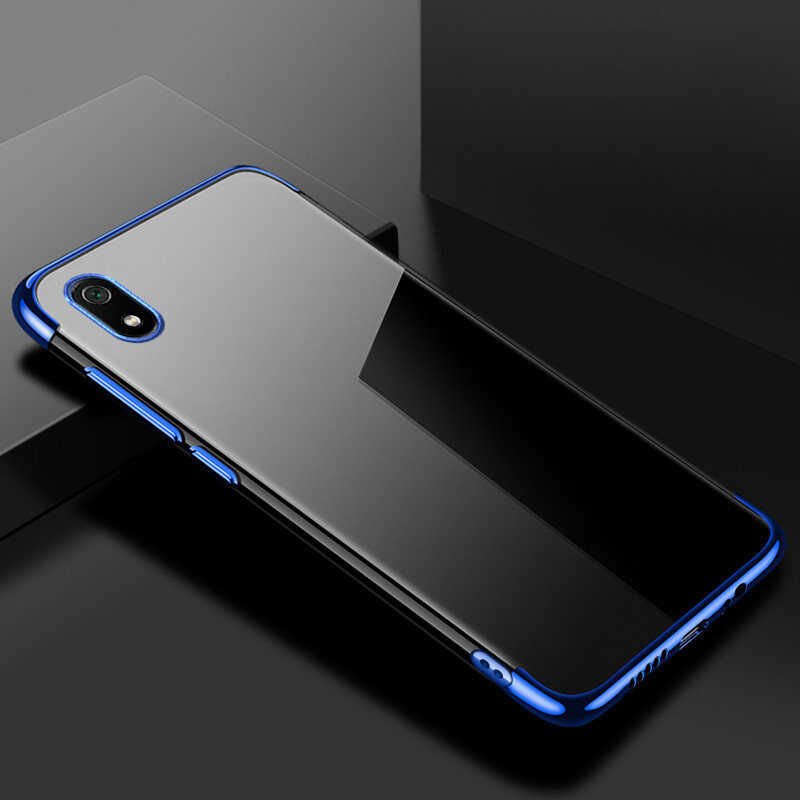 Xiaomi Redmi 7A Kılıf HEPTEKİLETİŞİM Dört Köşeli Lazer Silikon Kapak