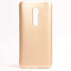 Oppo Reno 10X Zoom Kılıf Yumuşak Dokulu Soft Esnek İnce Mat Renkli Silikon Kapak (PREMİER) Siyah