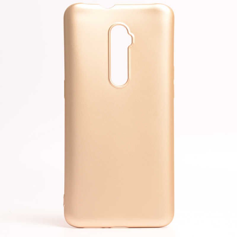 Oppo Reno 10X Zoom Kılıf Yumuşak Dokulu Soft Esnek İnce Mat Renkli Silikon Kapak (PREMİER) Siyah