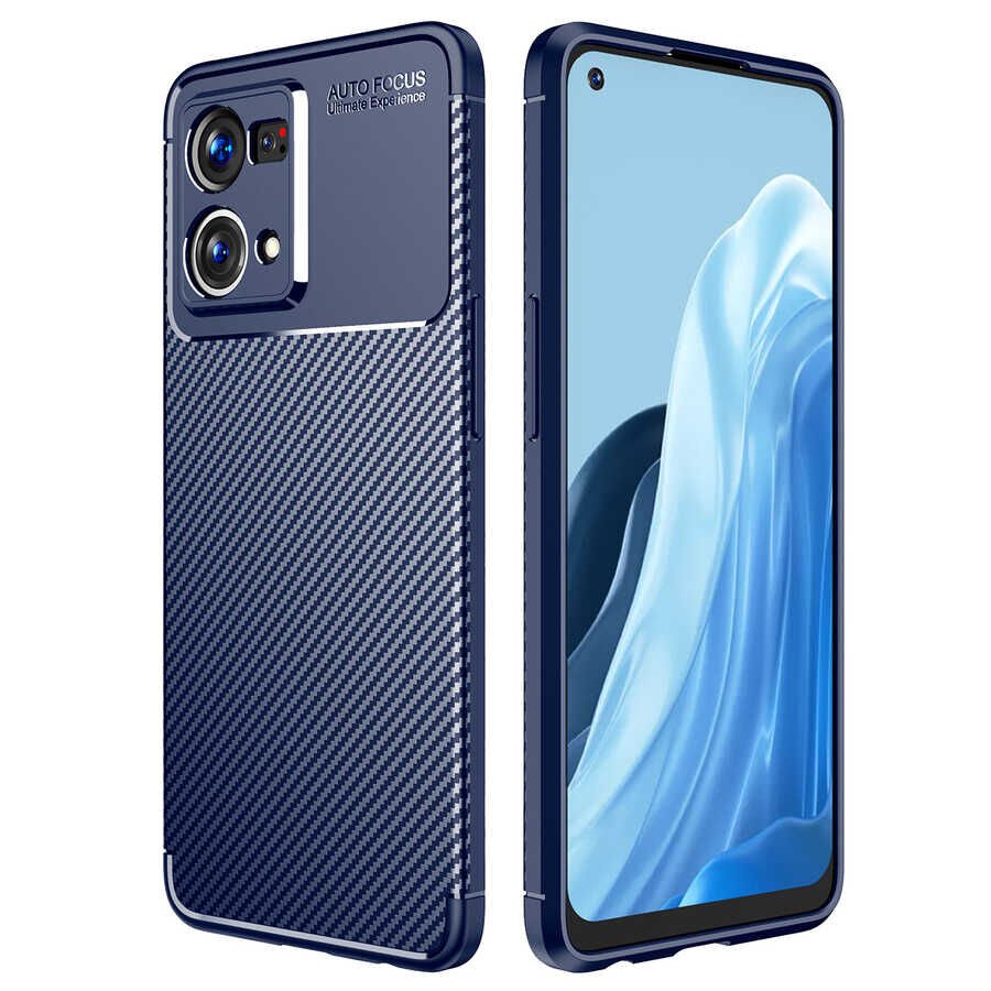 Oppo Reno 7 4G Kılıf HEPTEKİLETİŞİM Negro Silikon Kapak
