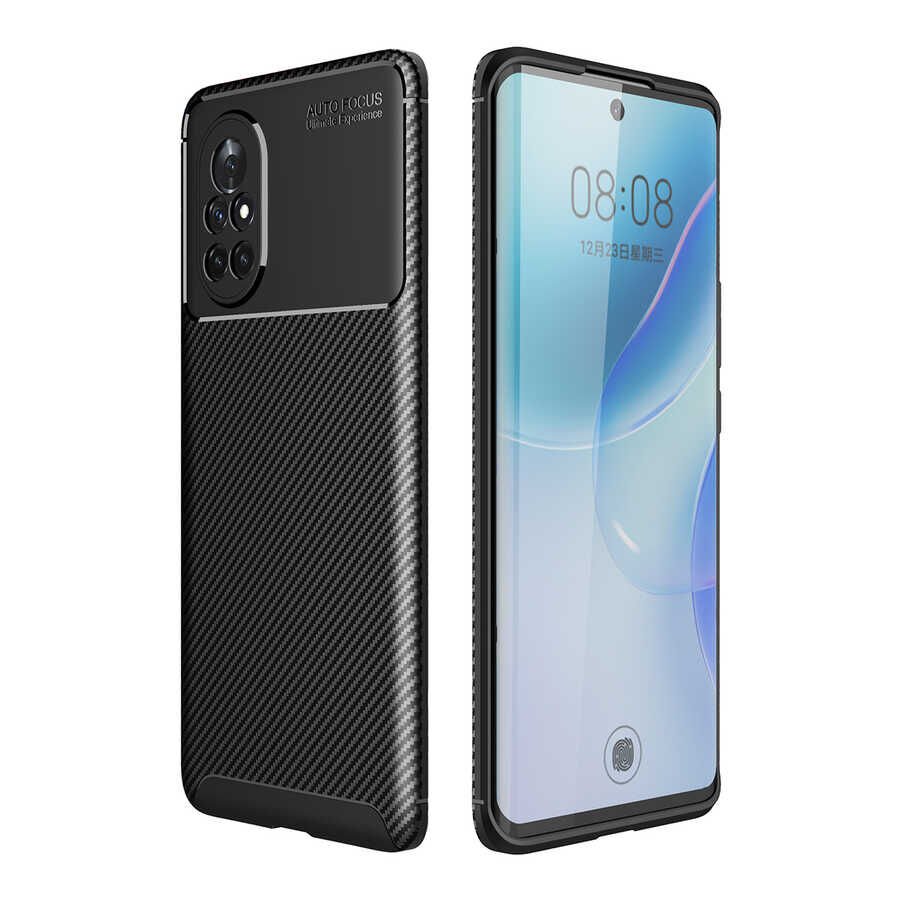 Huawei Nova 8İ Kılıf HEPTEKİLETİŞİM Negro Silikon Kapak