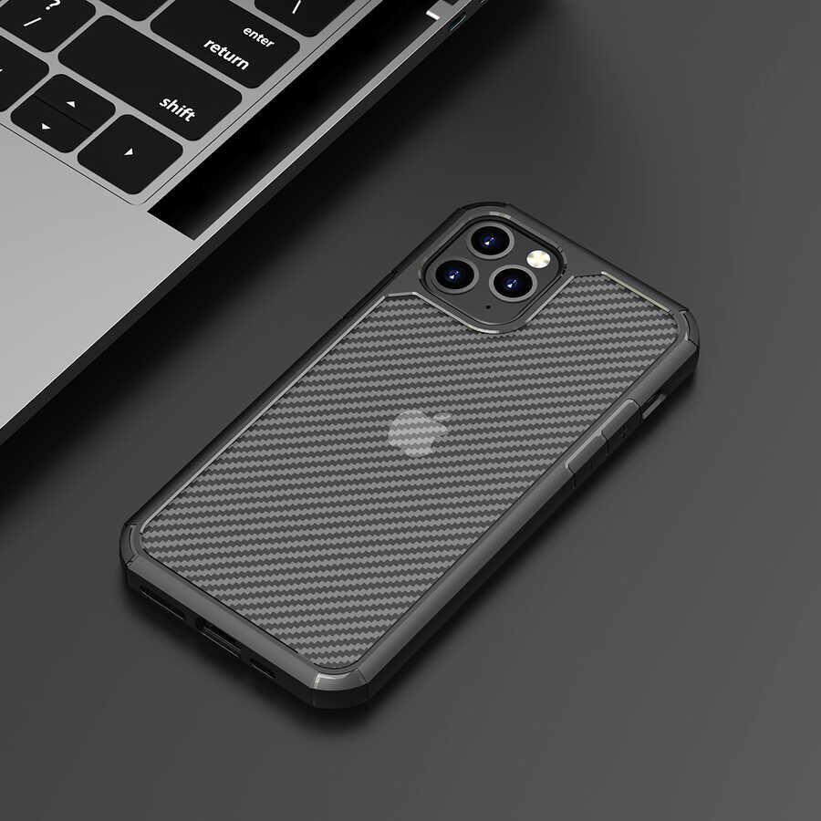 Apple iPhone 11 Pro Max Kılıf HEPTEKİLETİŞİM İnoks Kapak