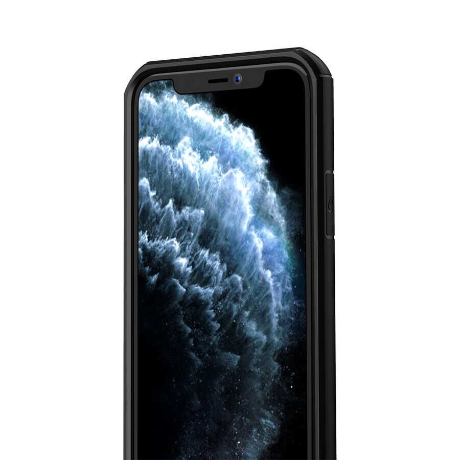 Apple iPhone 11 Pro Max Kılıf HEPTEKİLETİŞİM İnoks Kapak