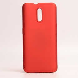 Oppo Reno Kılıf Yumuşak Dokulu Soft Esnek İnce Mat Renkli Silikon Kapak (PREMİER) Lacivert