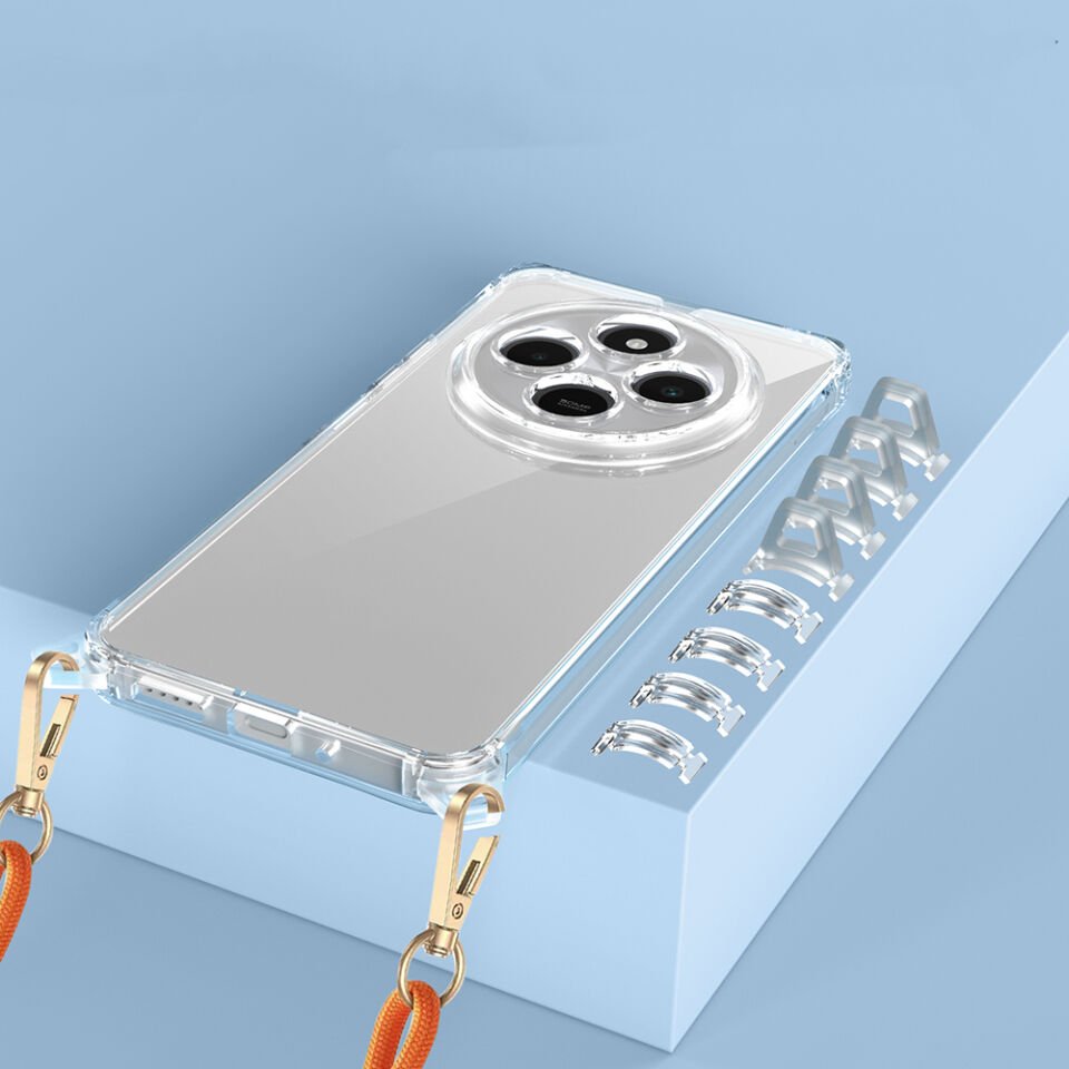 Xiaomi Redmi 14C 4G Kılıf Airbagli Takılabilir Askı Aparatlı HEPTEKİLETİŞİM Snap Silikon Kapak