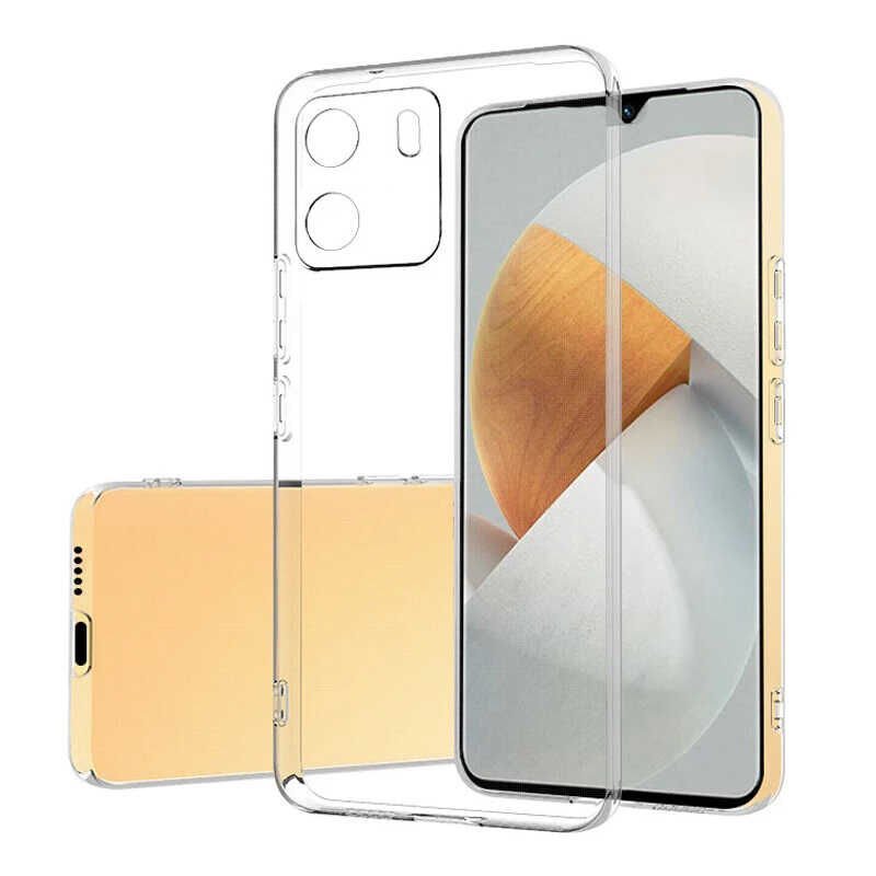 Vivo Y15S Kılıf HEPTEKİLETİŞİM Kamera Korumalı Süper Silikon Kapak