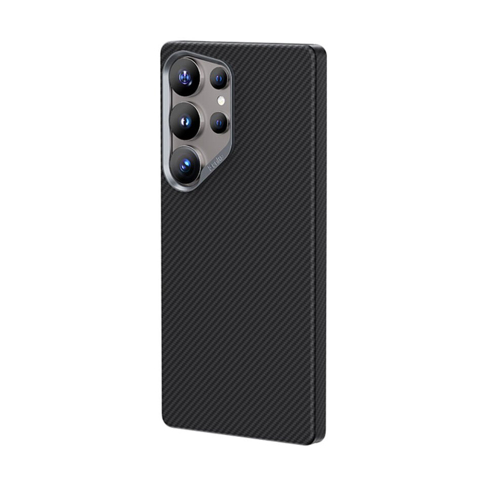 Samsung Galaxy S25 Ultra Kılıf Benks Magsafe Şarj Özellikli Magnetik ArmorAir 600D Kevlar Fiber Kapak