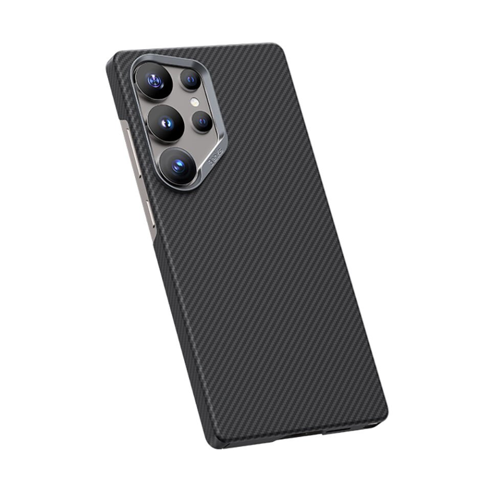 Samsung Galaxy S25 Ultra Kılıf Benks Magsafe Şarj Özellikli Magnetik ArmorAir 600D Kevlar Fiber Kapak