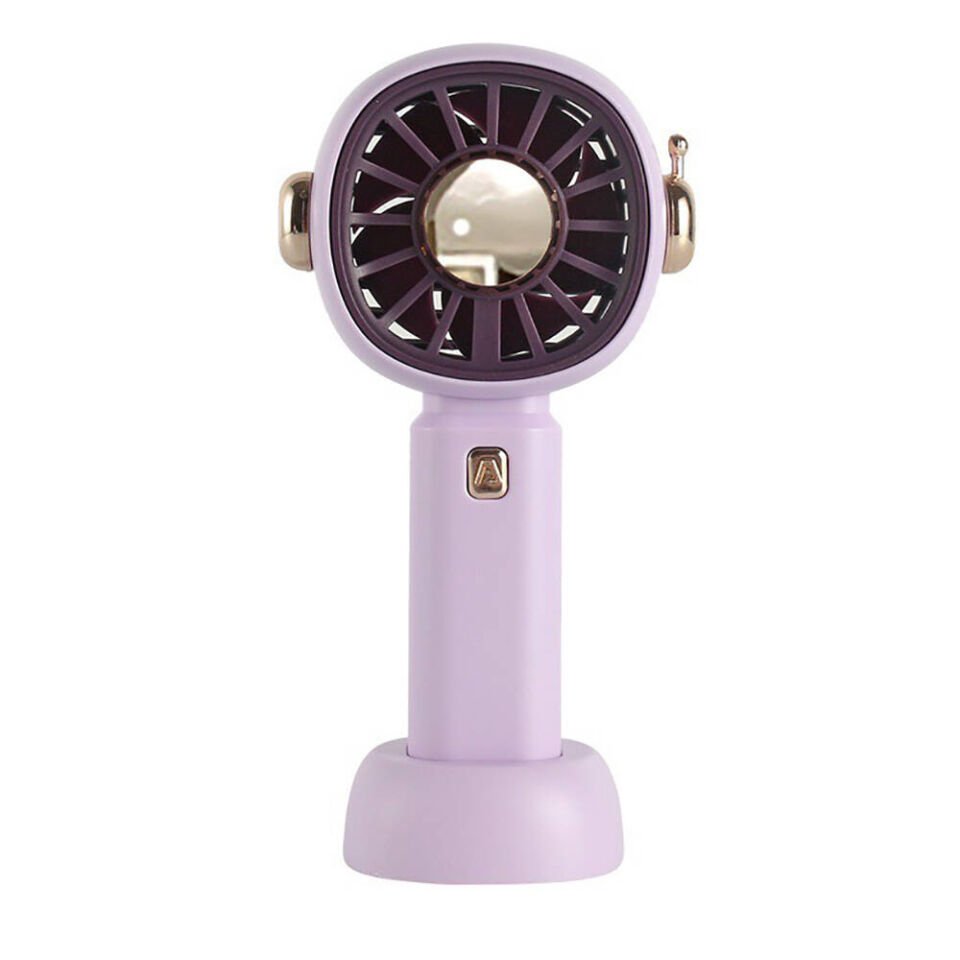 Mini Vantilatör Portatif Soğutucu Fan (ZB102) Lila