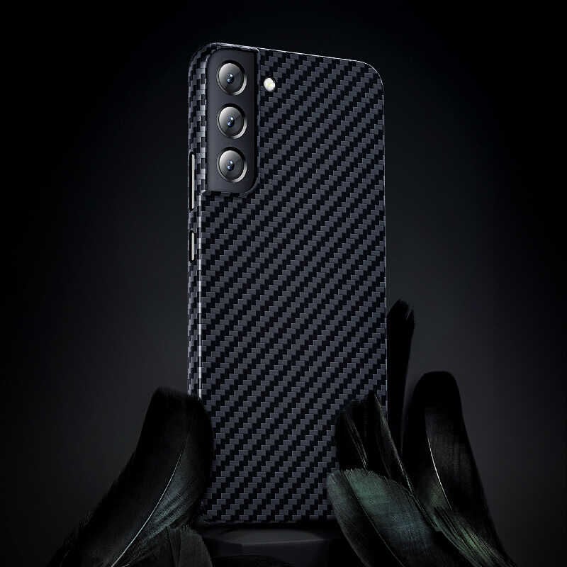 Samsung Galaxy S22 Ultra Kılıf Benks Kevlar Fiber Kapak