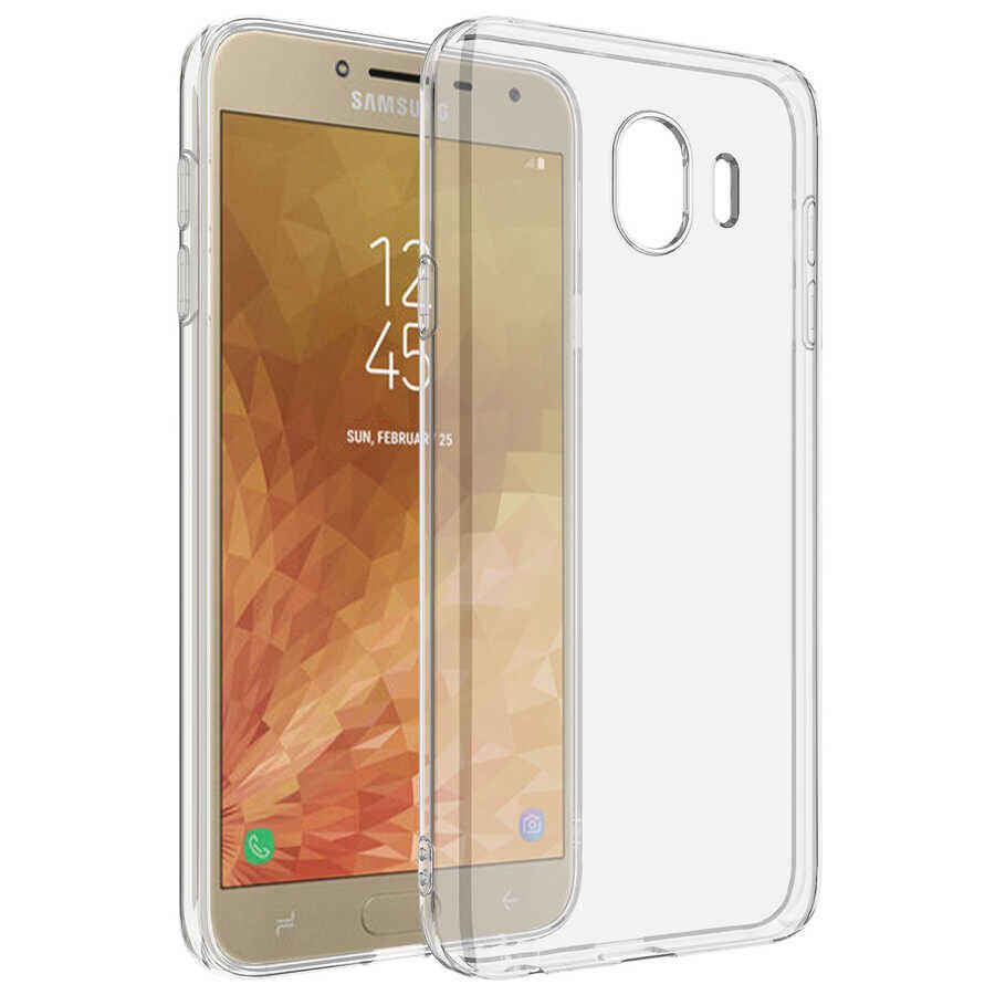 Samsung Galaxy J4 Kılıf HEPTEKİLETİŞİM Süper Silikon Kapak