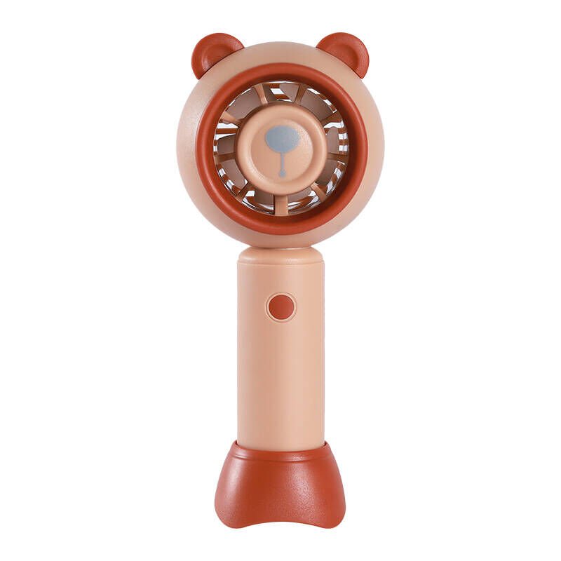 Mini Vantilatör Portatif Soğutucu Fan (ZB107) Kahverengi