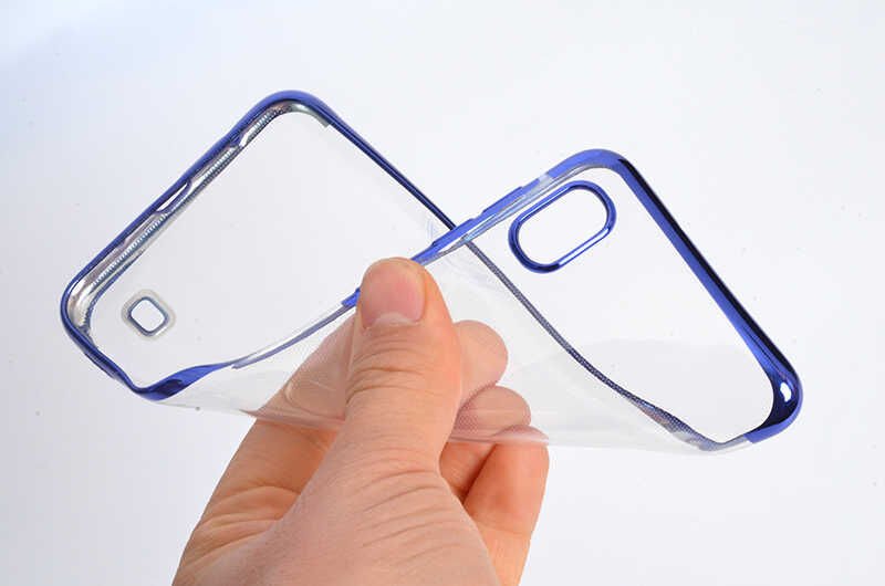 Samsung Galaxy A10 Kılıf HEPTEKİLETİŞİM Dört Köşeli Lazer Silikon Kapak