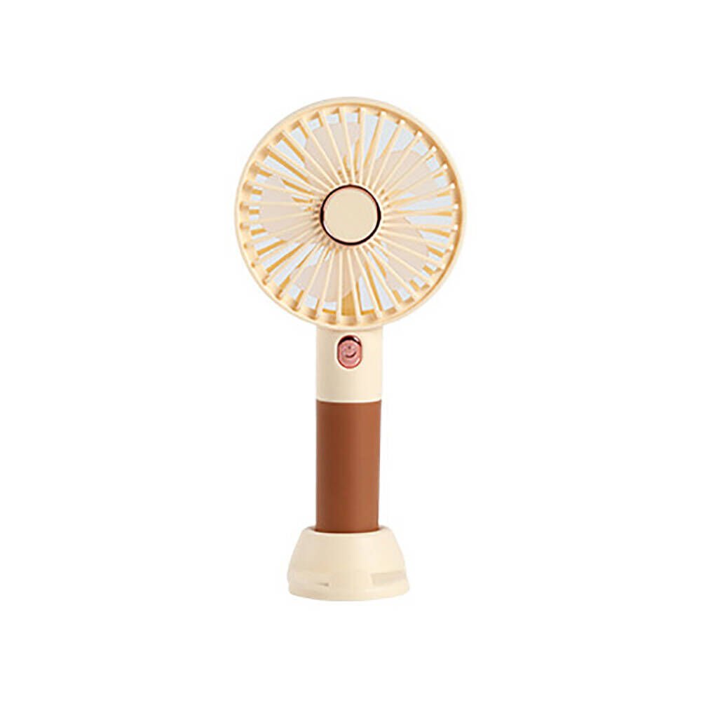 Mini Vantilatör Portatif Soğutucu Fan (ZB122) Krem