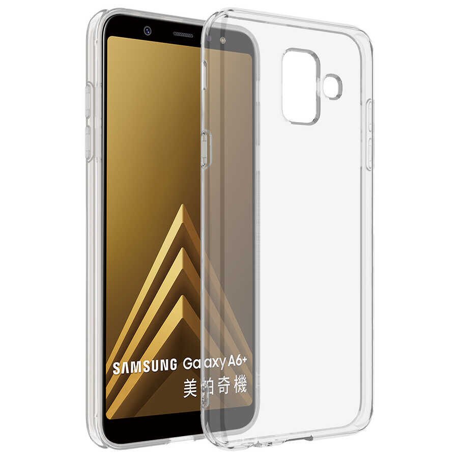 Samsung Galaxy A6 2018 Kılıf HEPTEKİLETİŞİM Süper Silikon Kapak