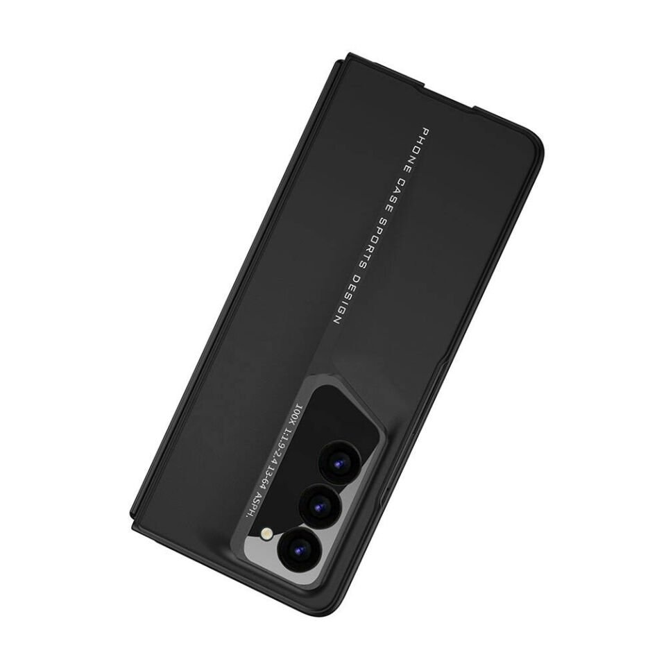 Samsung Galaxy Z Fold 6 Kılıf Ultra İnce Kamera Korumalı Sert Rubber Kapak (Procase) Titanyum-Gri
