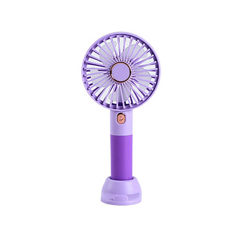 Mini Vantilatör Portatif Soğutucu Fan (ZB122) Lila