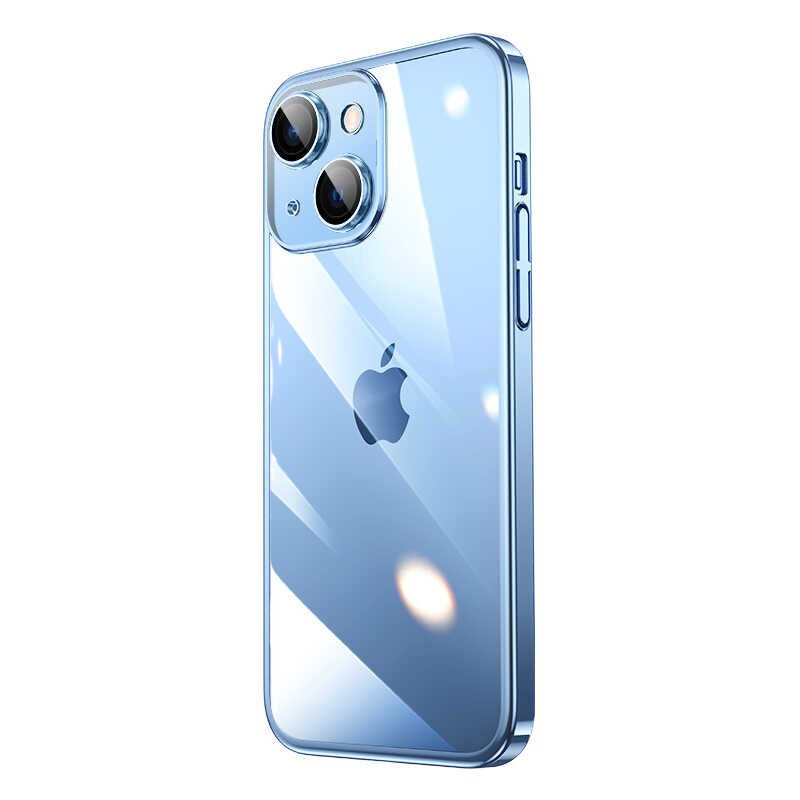 Apple iPhone 14 Kılıf Sert PC Renkli Çerçeveli HEPTEKİLETİŞİM Riksos Kapak