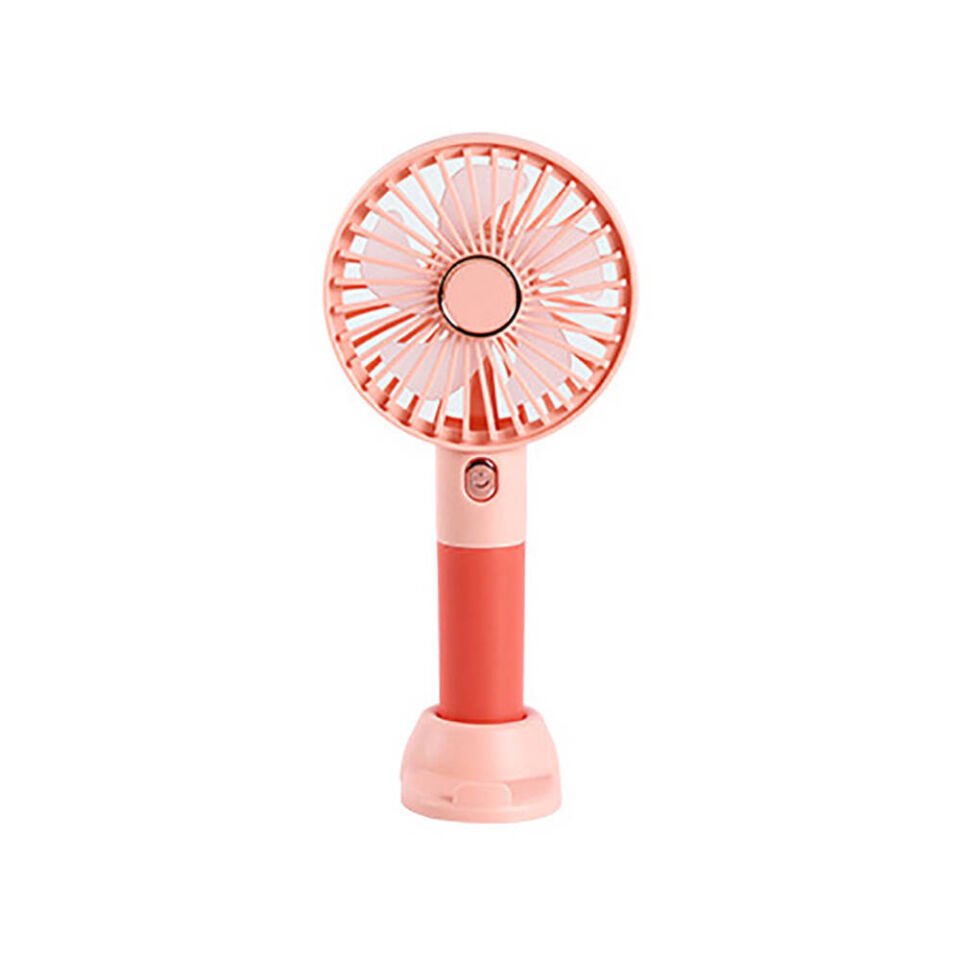 Mini Vantilatör Portatif Soğutucu Fan (ZB122) Pembe