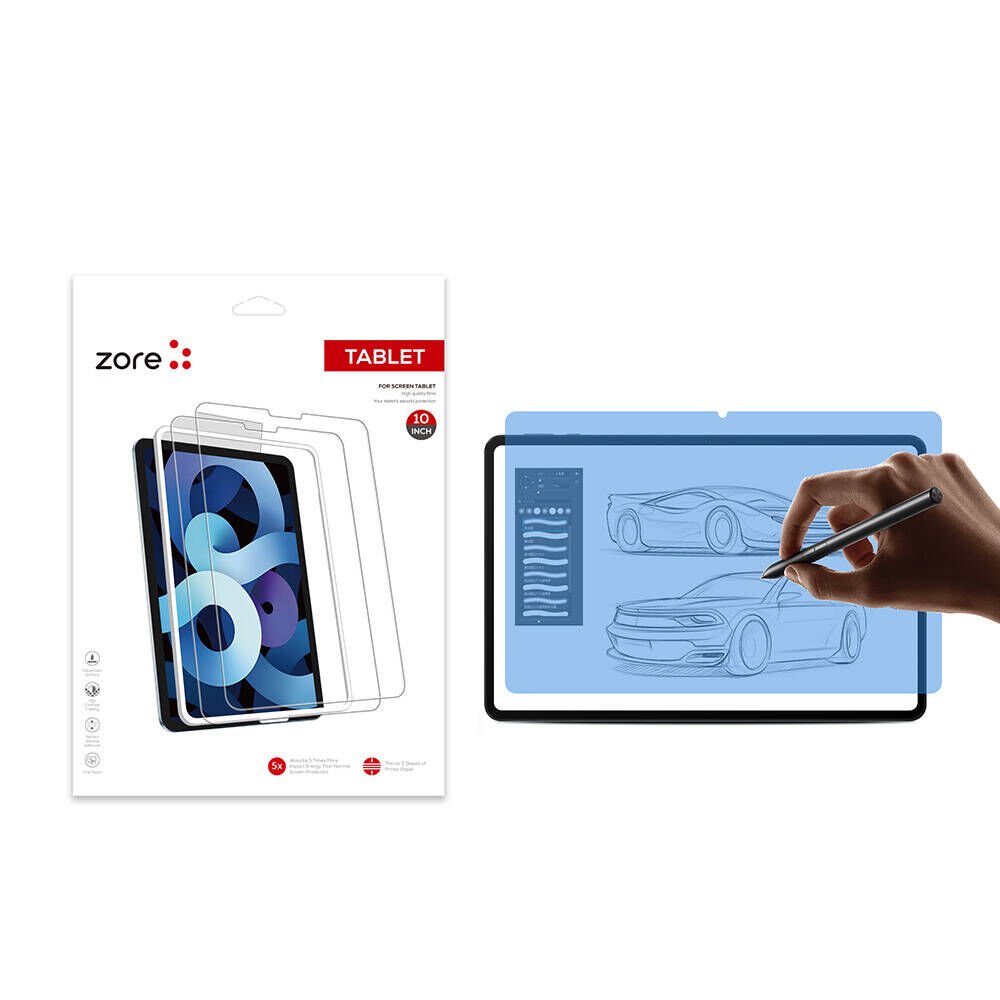 Xiaomi Redmi Pad Pro Ekran Koruyucu Kalemler İçin Kağıt Hissi Veren Koruyucu (z-Paper-Like) Şeffaf