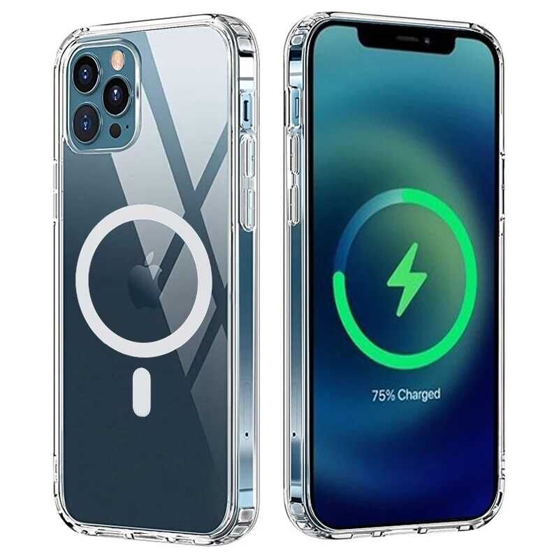 Apple iPhone 12 Pro Max Kılıf HEPTEKİLETİŞİM Tacsafe Wireless Kapak
